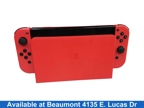 Nintendo Switch Oled (64gb) 64 Gb Red Video Game Console
