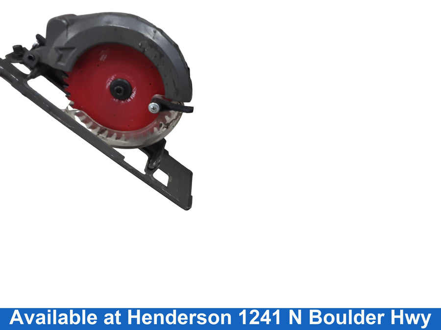 Bauer 19710e-b Red Corded Circular Saw