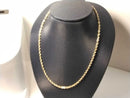 Rope Chain - Yellow Gold 10k (.417) 9.9 grams 25 inch