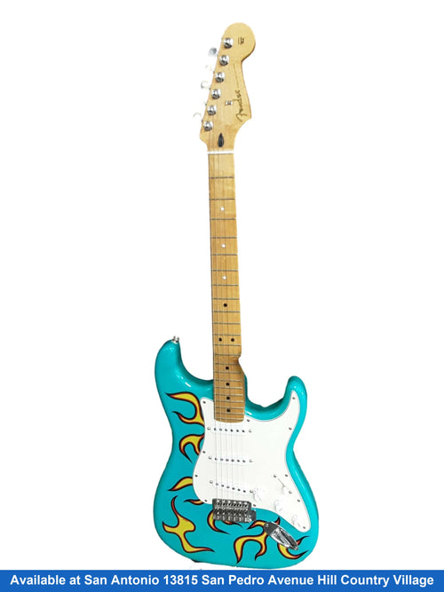 Fender Stratocaster Contown Body Blue Electric Classic Guitar