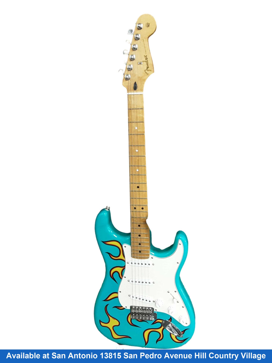 Fender Stratocaster Contown Body Blue Electric Classic Guitar