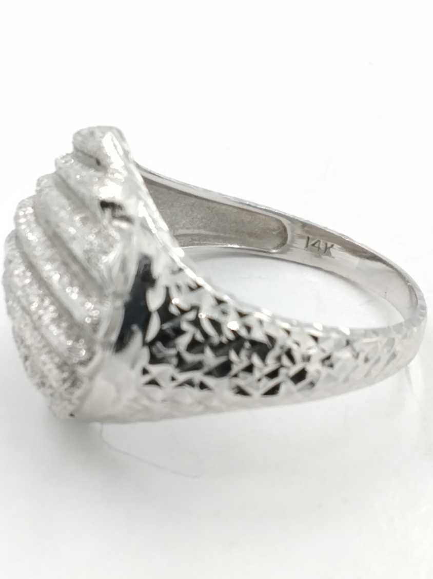Women's Ring - White Gold 14k (.585) 2.9 grams Size 8