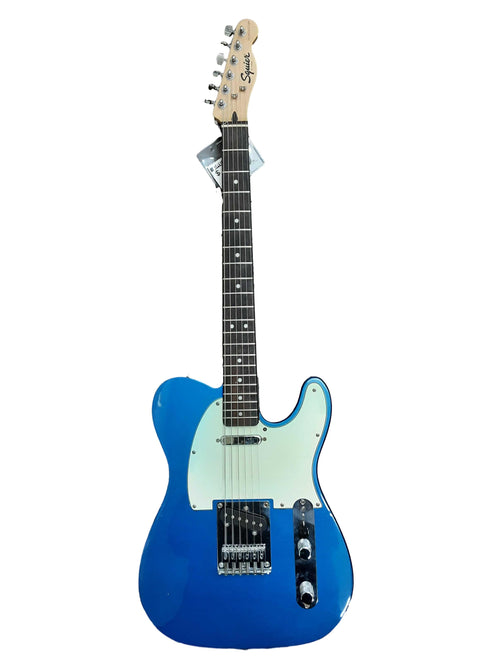 Squire Telecaster Blue Electric Bass Guitar