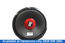 Dual 12in Red Car Sub-Woofer