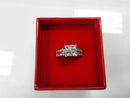 Ring - Wedding Set - White Gold 14k (.585) 5.9 grams Size 7