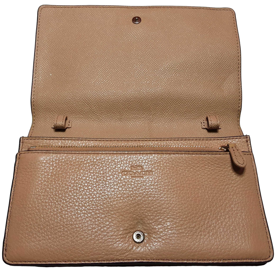 Coach J1780 Brown Purse / Handbag