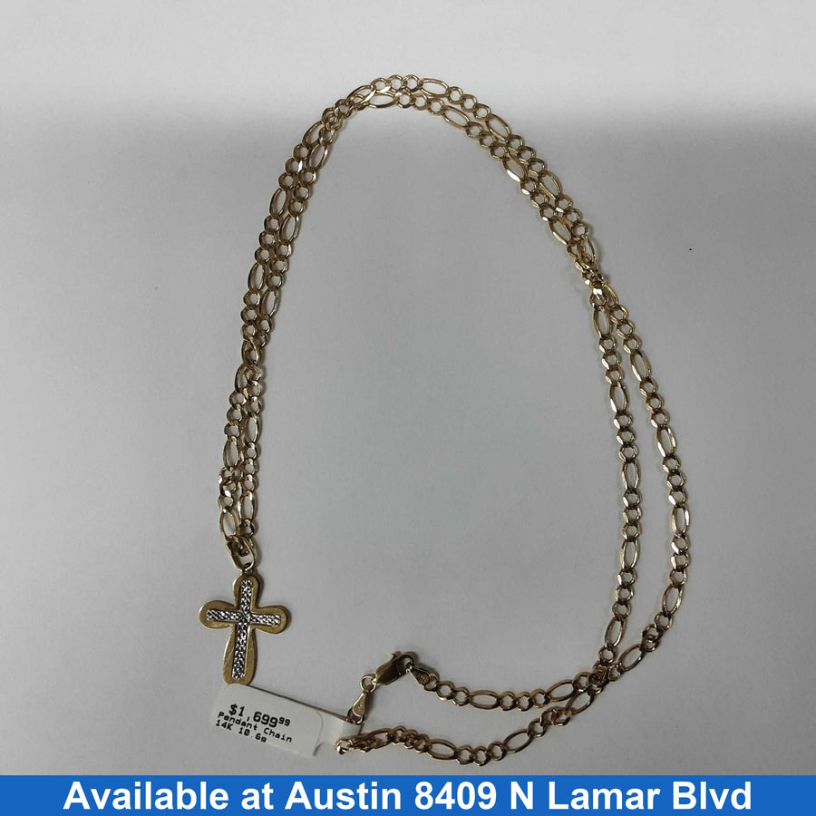 Chain - Yellow Gold 14k (.585) 10.6 grams 26 inch