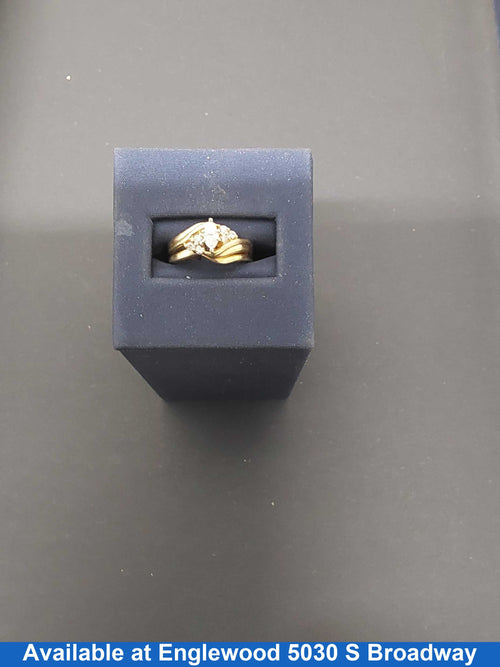 Women's Ring - Yellow Gold 14k (.585) 4.4 grams Size 5