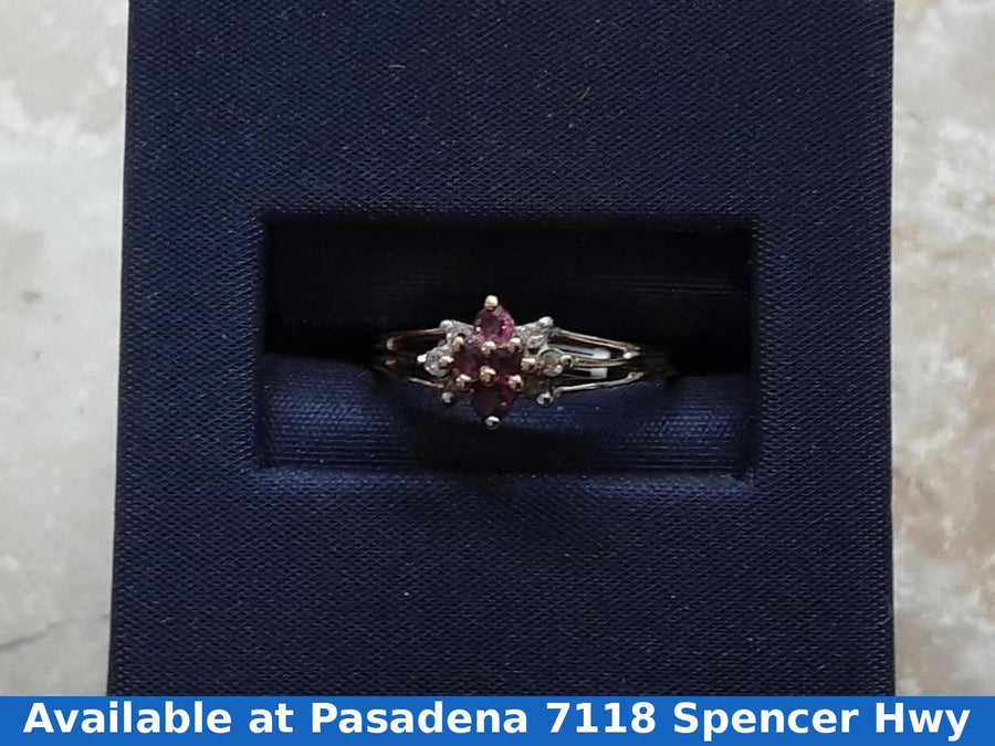 Women's Ring - Yellow Gold 14k (.585) 1.5 grams Size 20
