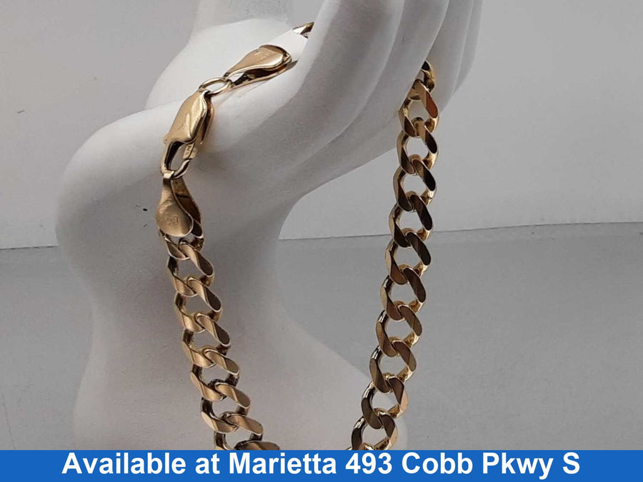 Bracelet - Yellow Gold 14k (.585) 21.5 grams 8 inch