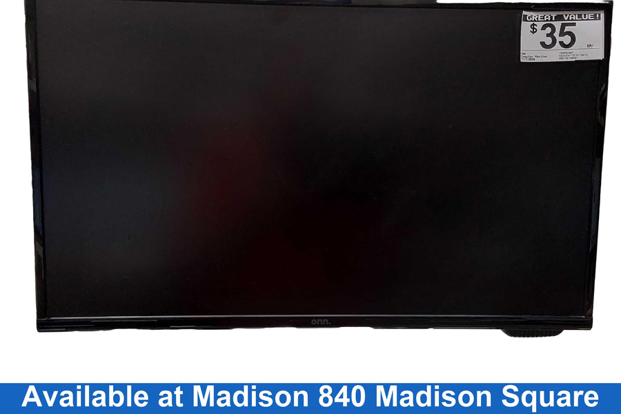 Onn 100002487 Black Computer Monitor