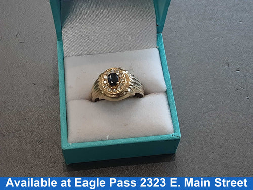 Women's Ring - Yellow Gold 14k (.585) 6 grams Size 10