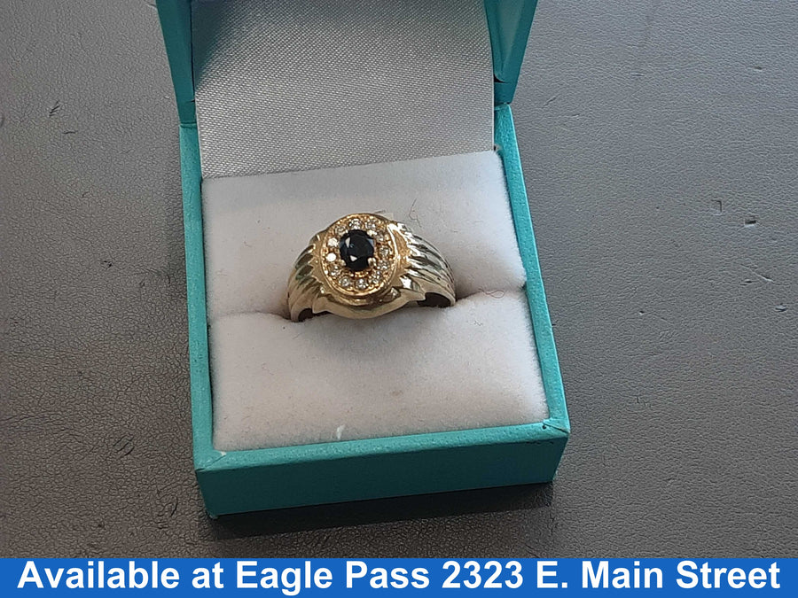 Women's Ring - Yellow Gold 14k (.585) 6 grams Size 10