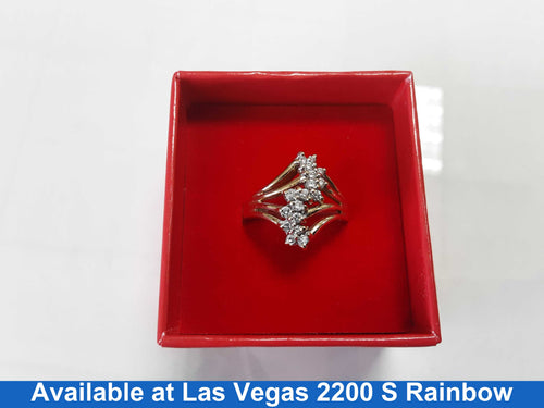 Women's Ring - Yellow Gold 14k (.585) 4.7 grams Size 9