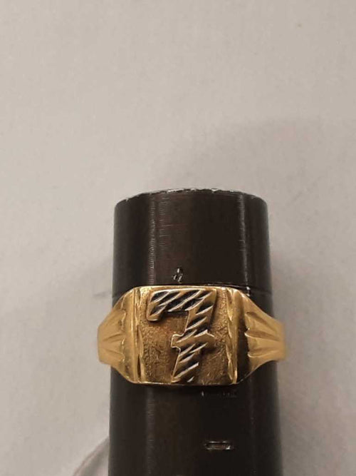 Men's Ring - Yellow Gold 14k (.585) 1.7 grams Size 1.5