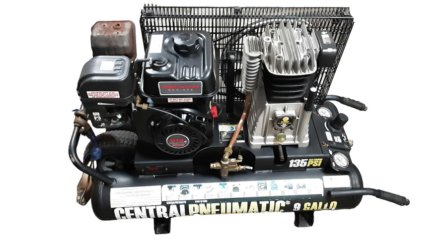Central Pneumatic 56712 Black Gas Powered Compressor