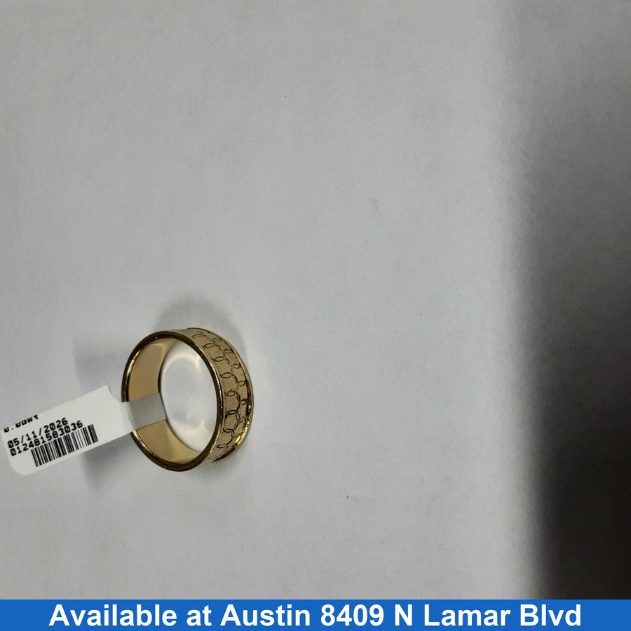 Men's Ring - Yellow Gold 14k (.585) 9.5 grams Size 11