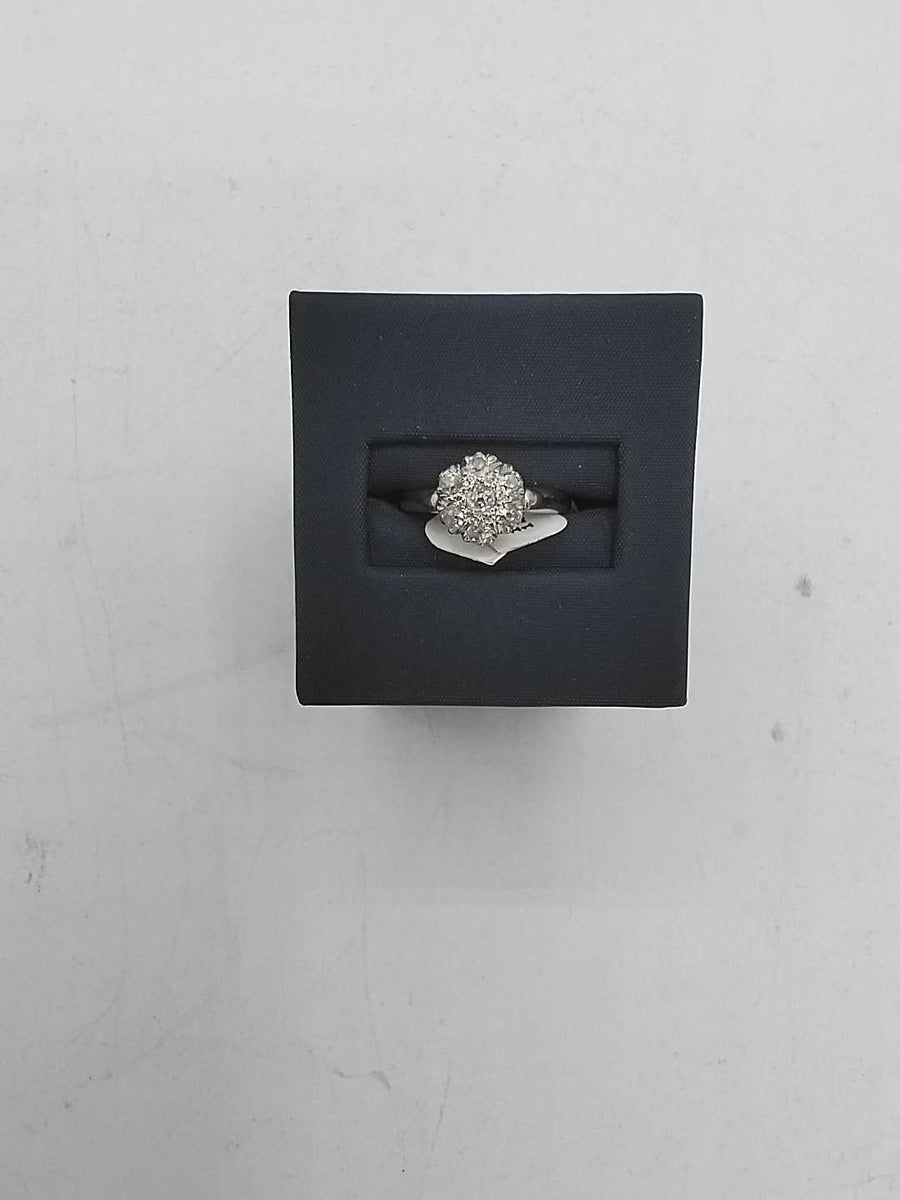 Women's Ring - White Gold 14k (.585) 3.4 grams Size 20
