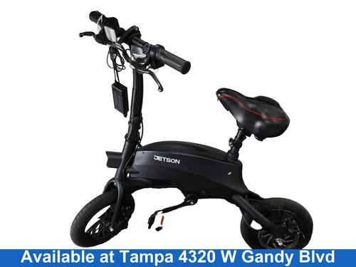 Jetson Axle Black Powered Kick Scooter