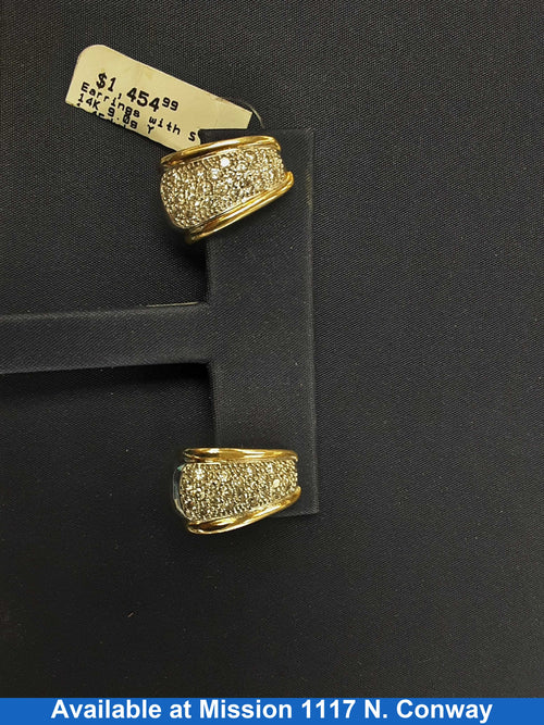 Earrings - Yellow Gold 14k (.585) 9 grams