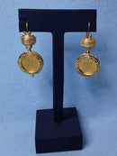 Earrings - Yellow Gold 14k (.585) 13.1 grams