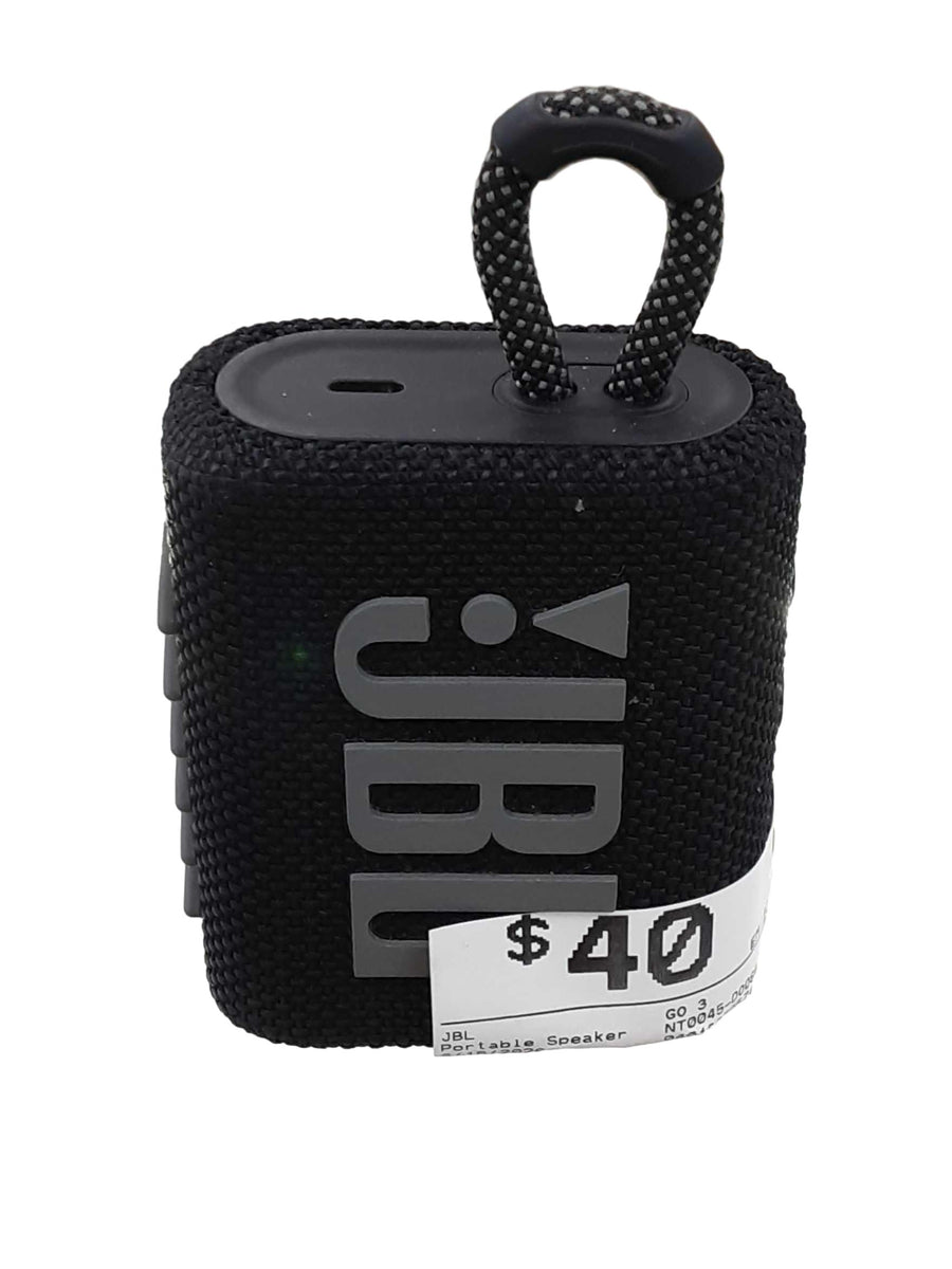 Jbl Go 3 Black Portable Speaker
