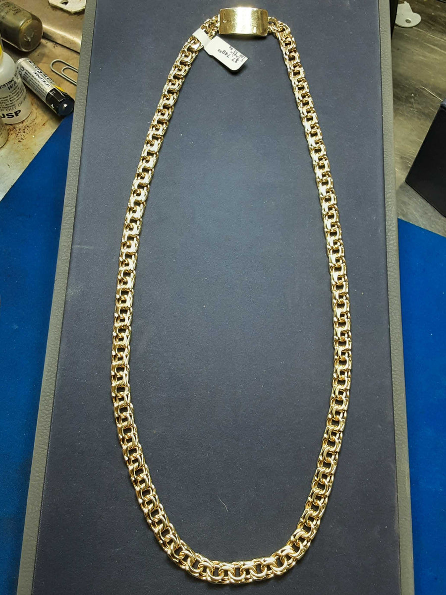 Chain - Yellow Gold 10k (.417) 73.9 grams 24 inch