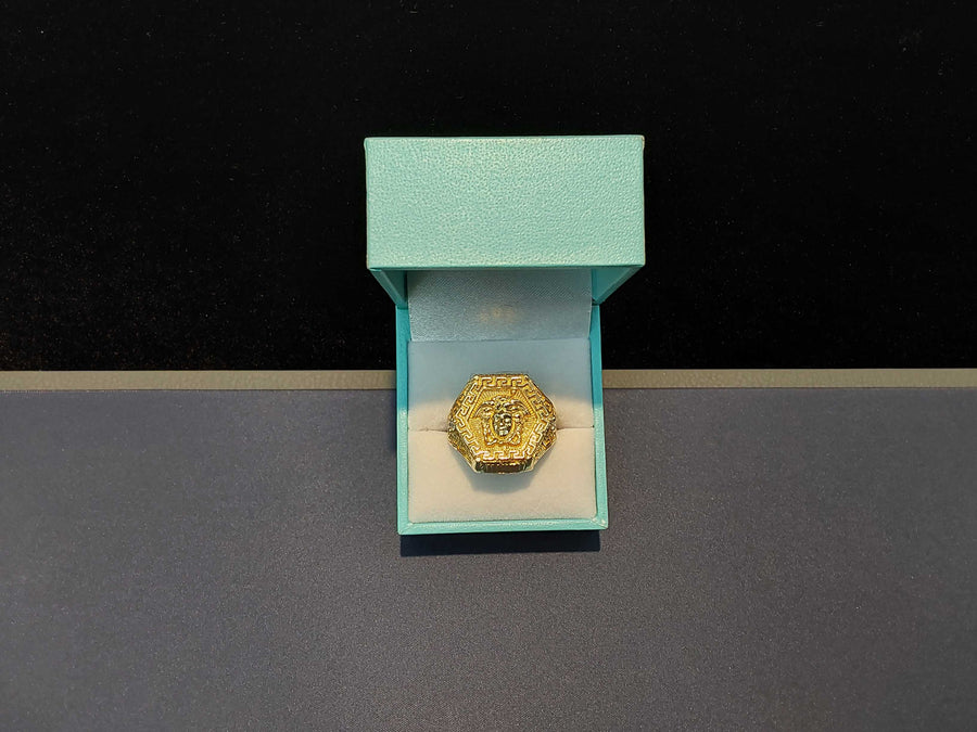Men's Ring - Yellow Gold 10k (.417) 6.9 grams Size 9