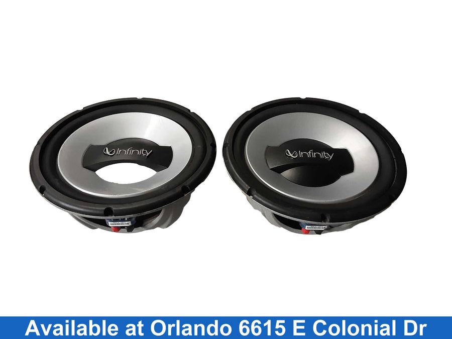 Infinity Speakers 1250w Gray Car Sub-Woofer