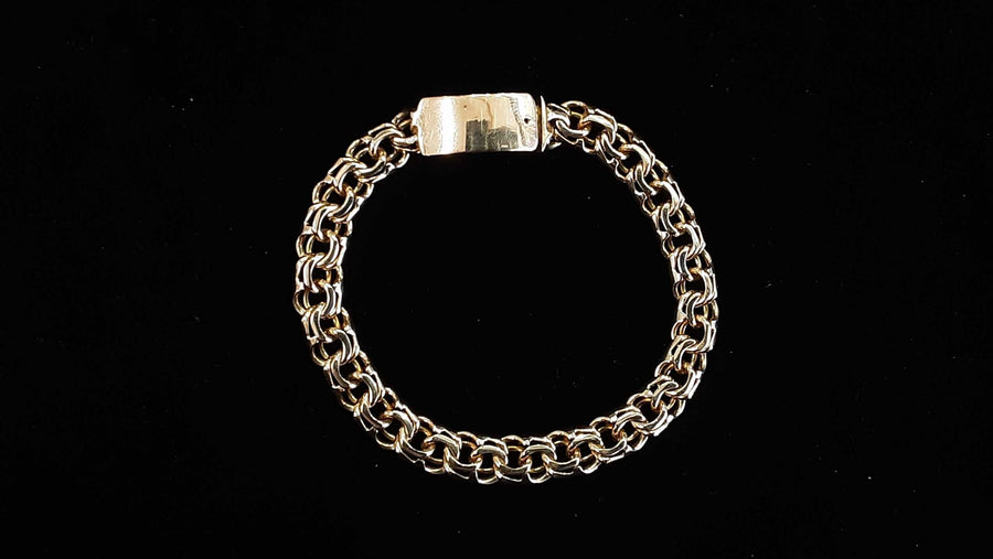Bracelet - Yellow Gold 10k (.417) 22 grams 10 inch