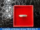 Ring - Wedding Band - Yellow Gold 10k (.417) 2.5 grams Size 7