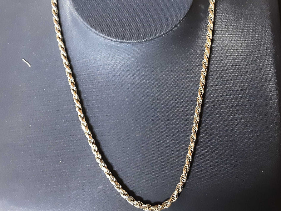 Rope Chain - Silver 17.6 grams 25 inch