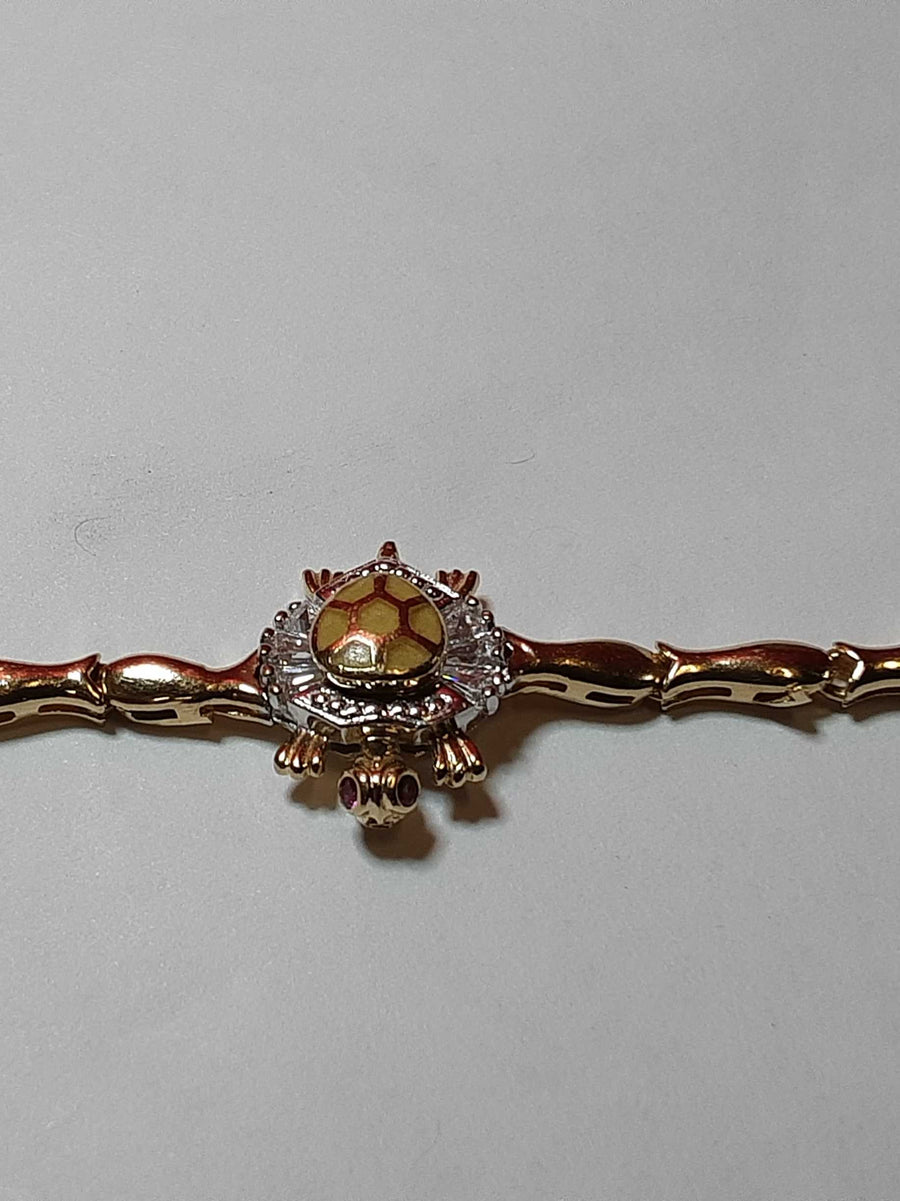 Bracelet - Yellow Gold 10k (.417) 8.9 grams 7 inch
