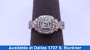 Women's Ring - Anniversary - White Gold 14k (.585) 5.3 grams Size 6.5