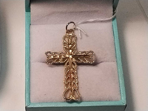 Religious Pendant - Yellow Gold 10k (.417) 1.9 grams