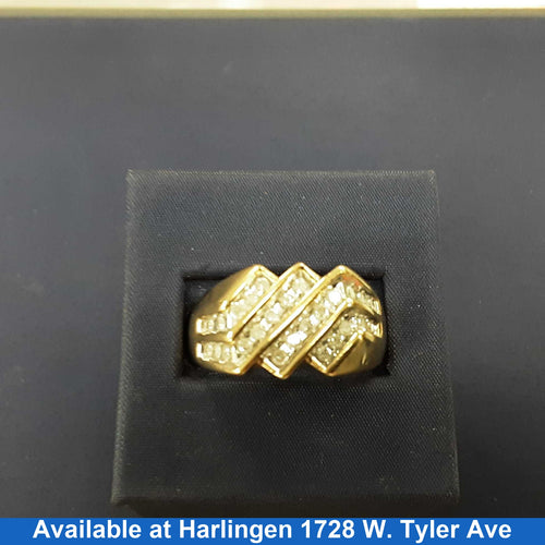 Men's Ring - Yellow Gold 10k (.417) 5.8 grams Size 12