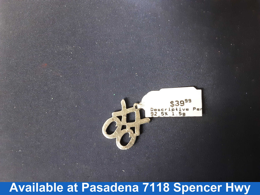 Pendant - Silver 1.5 grams