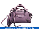 Balenciaga Neo Classic City Mini Purple Purse / Handbag