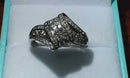 Women's Ring - White Gold 10k (.417) 3.1 grams Size 8.5