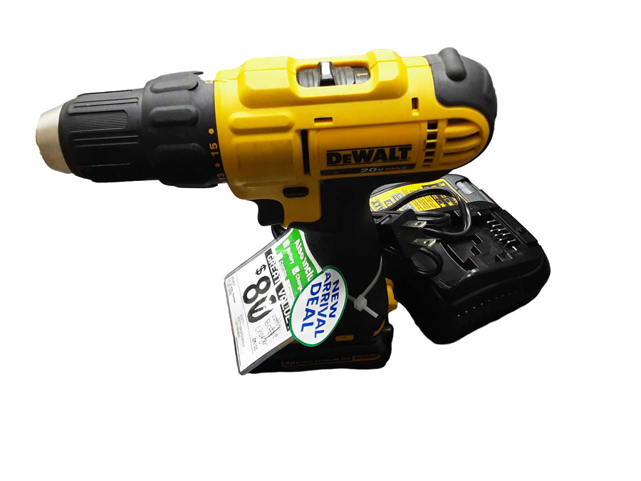Dewalt Dcd771 Yellow Cordless Hammer Drill