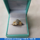 Women's Ring - Yellow Gold 10k (.417) 5.5 grams Size 9