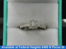 Women's Ring - Solitaire - White Gold 14k (.585) 2.77 grams Size 7.5