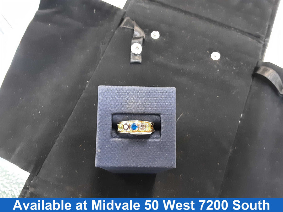 Women's Ring - Yellow Gold 10k (.417) 3 grams Size 8.5
