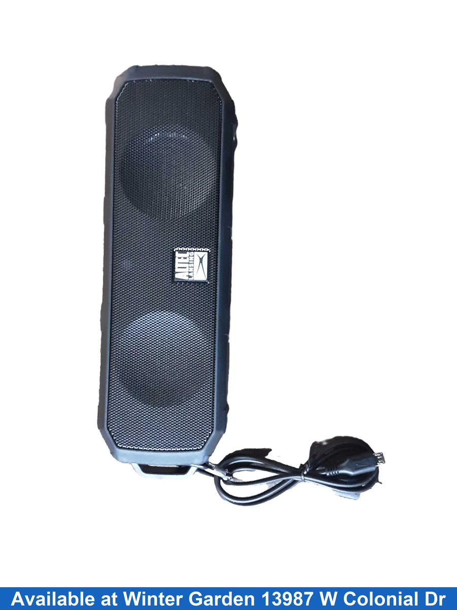 Aztec Lansing Fury Black Portable Speaker