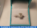 Ring - Engagement Set - White Gold 14k (.585) 2.8 grams Size 7.5