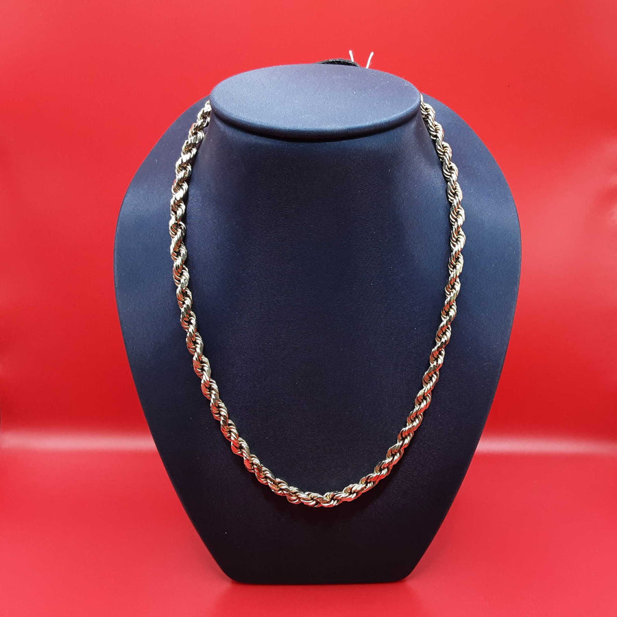 Rope Chain - Yellow Gold 10k (.417) 7 grams 18 inch