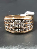 Men's Ring - Yellow Gold 10k (.417) 13.4 grams Size 11