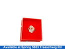 Lady's Ring 14k (.585) 4.4 grams Size 8
