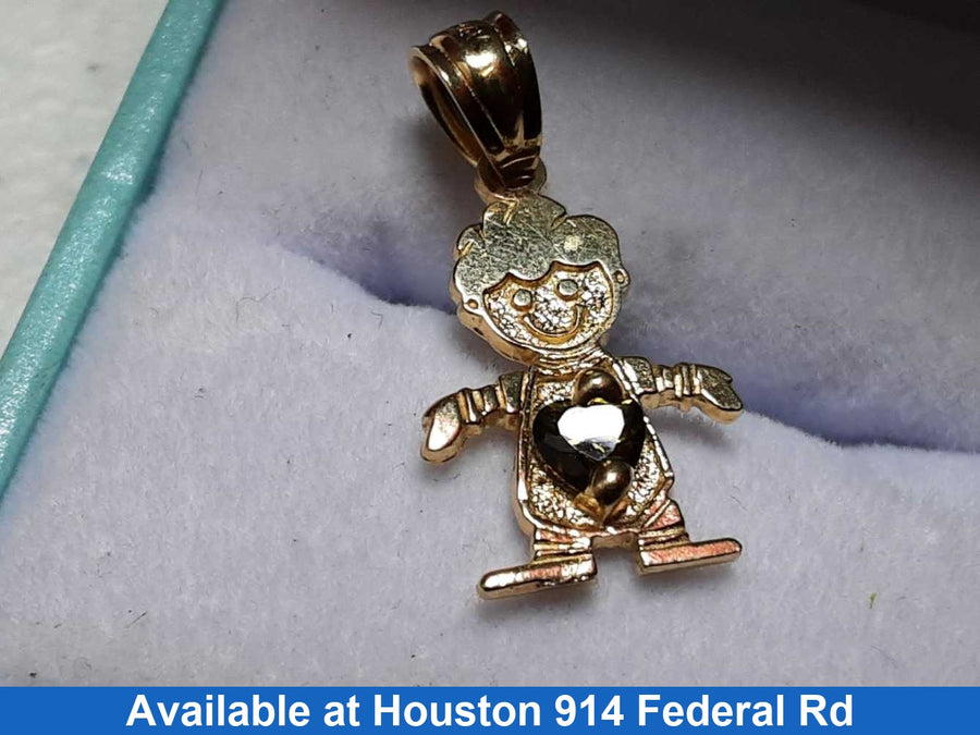 Symbol Pendant - Yellow Gold 14k (.585) 1.4 grams