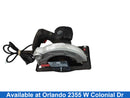 Drill Master 69079 Black Corded Circular Saw